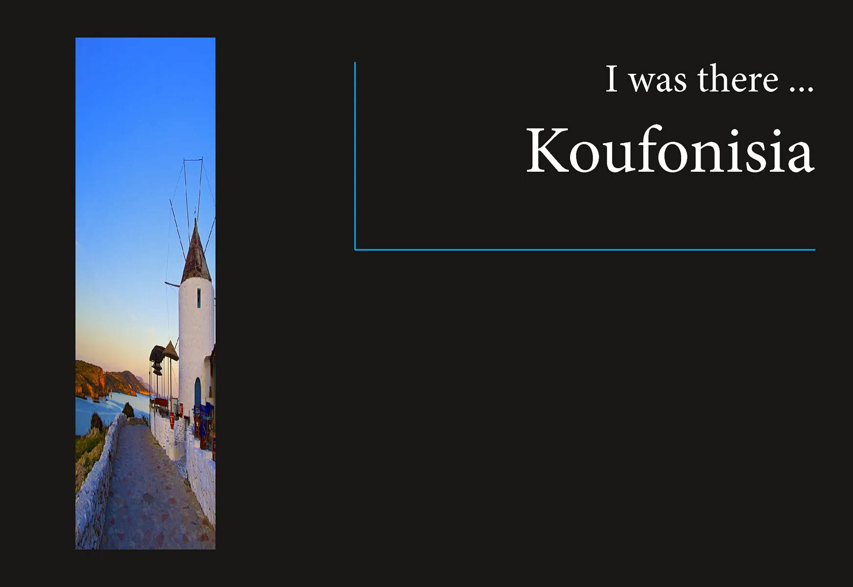 Εικόνα εξωφύλλου φωτογραφικού Λευκώματος για τα Κουφονήσια. Ενεργοποιεί άνοιγμα του ψηφιακού εντύπου για ξεφύλλισμα.